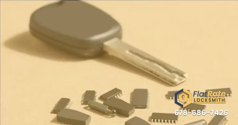 transponder key and chip