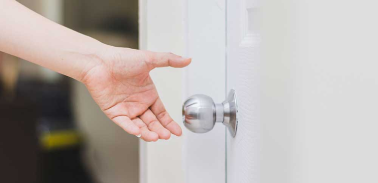 locked door knob